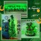 4 Pack 50 LED St Patricks Day Lights Battery Operated: 16.1ft Green Fairy Lights Indoor Outdoor Waterproof - Green Christmas Lights for Bedroom Garden Party Decorations
